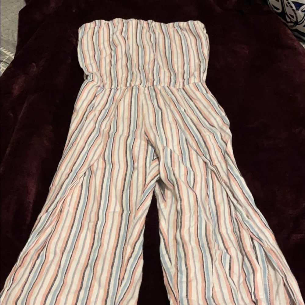 Strapless jumpsuit